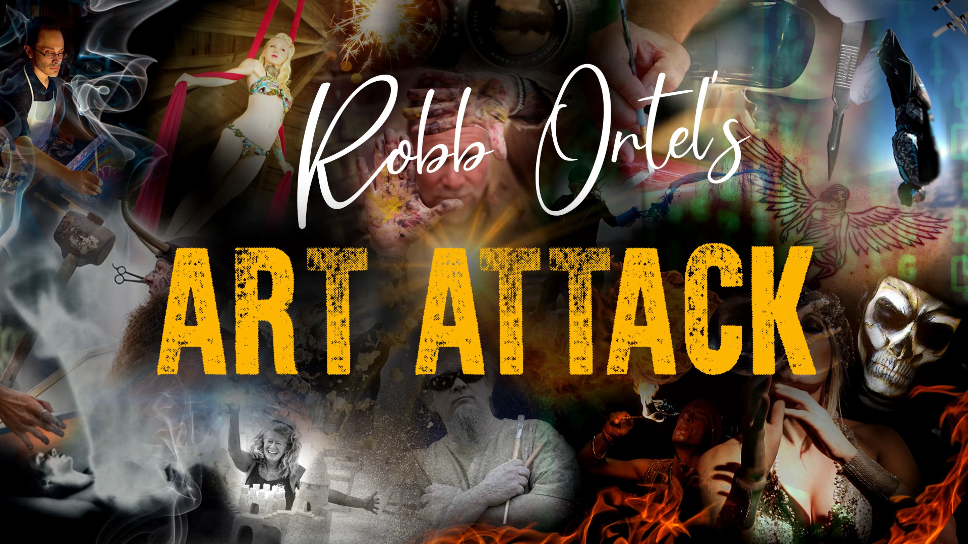Robb Ortel’s Art Attack poster